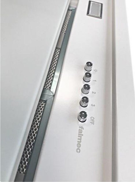 Вытяжка Falmec BUILT-IN 70 MAX EVO WH, 1040 m3/h, белая